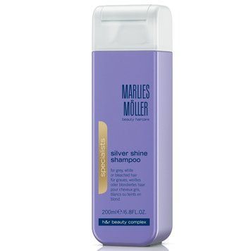 SILVER SHINE SHAMPOO - Шампунь для блондинок против желтизны волос Marlies M&ouml;ller 21047 фото